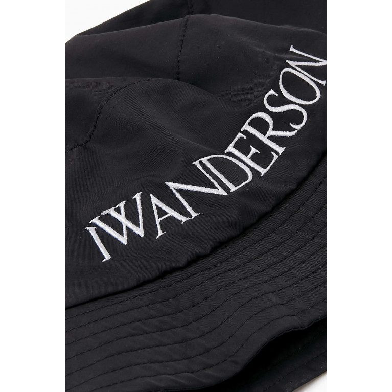 Jw Anderson - Logo Bucket Hat in Nylon