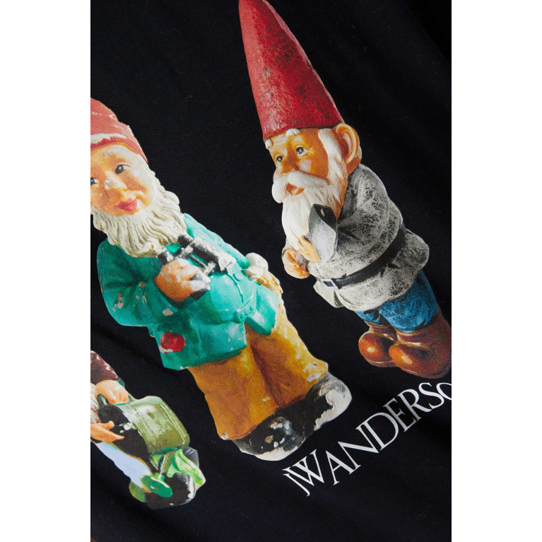 Jw Anderson - Gnome Trio T-shirt in Cotton
