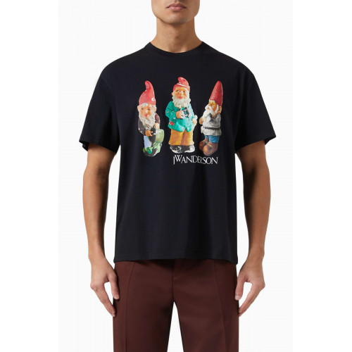 Jw Anderson - Gnome Trio T-shirt in Cotton