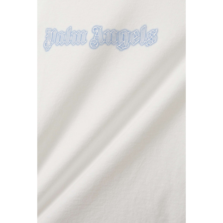 Palm Angels - Neon Logo T-Shirt in Cotton