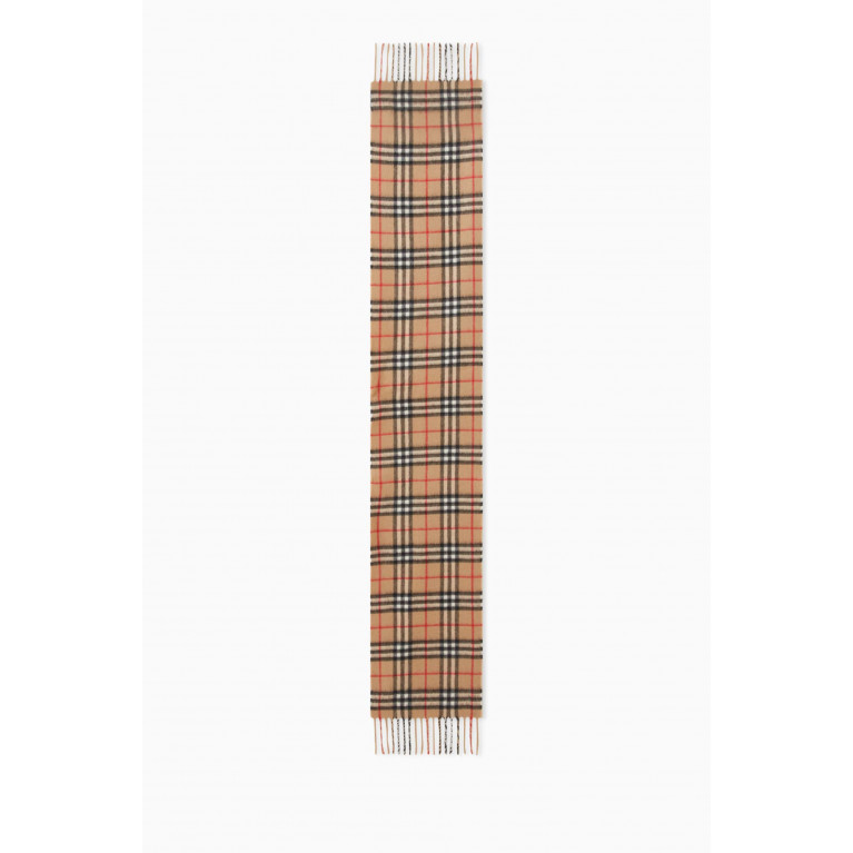 Burberry - Chequered Scarf in Cashmere