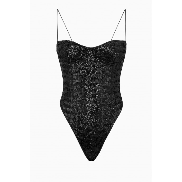 Oséree - Sequinned Underwire Swimsuit
