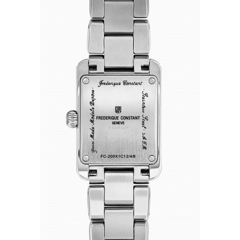 Frédérique Constant - Classics Carree Quartz Stainless Steel Watch, 23 x 21mm