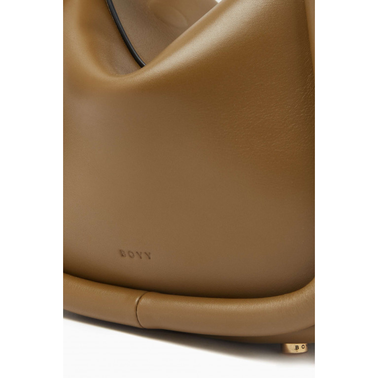 BOYY - Small Wonton 20 Top Handle Bag in Calfskin Leather