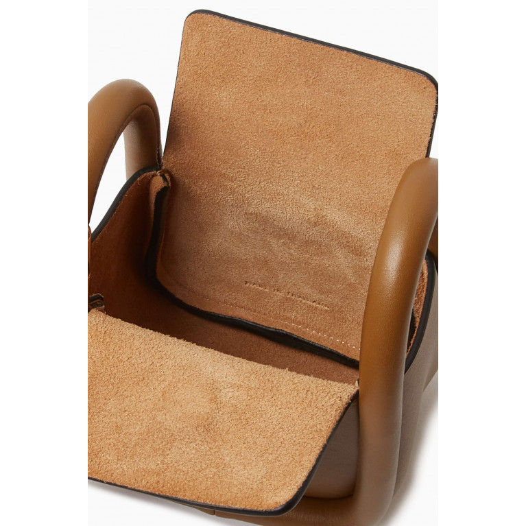 BOYY - Mini Wonton Charm Crossbody Bag in Smooth Leather