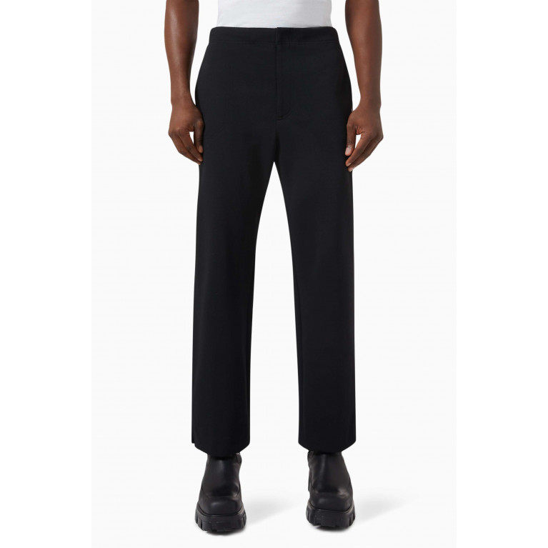 MCM - Essential Logo Ponte Pants in Stretch Recycled Cotton Blend