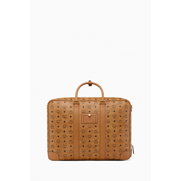 MCM - Large Ottomar Suitcase in Visetos Coated Canvas