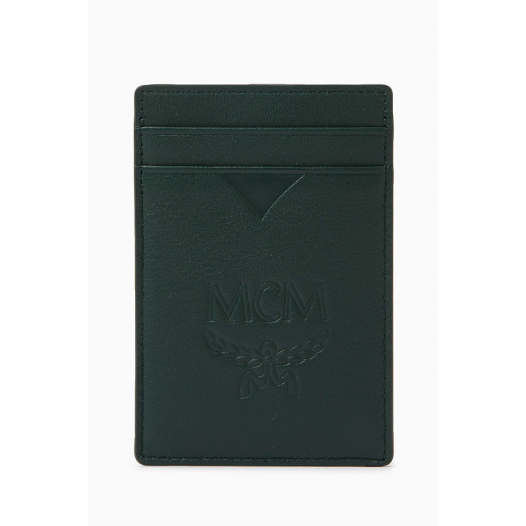 MCM - Aren Money Clip Card Case in Leather
