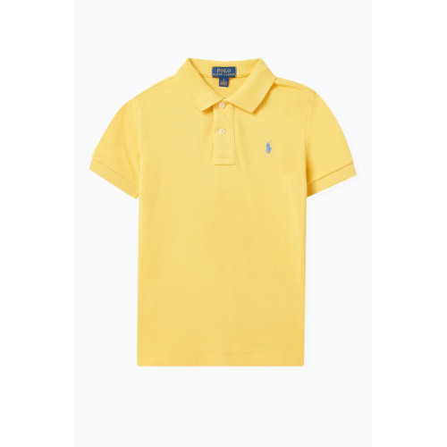 Polo Ralph Lauren - Embroidered Logo Polo Shirt in Cotton