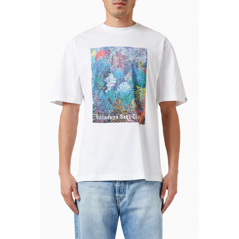Billionaire Boys Club - Wilderness Print T-Shirt in Cotton