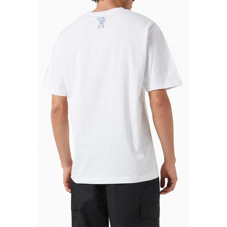Billionaire Boys Club - Flight Deck Print T-Shirt in Cotton White