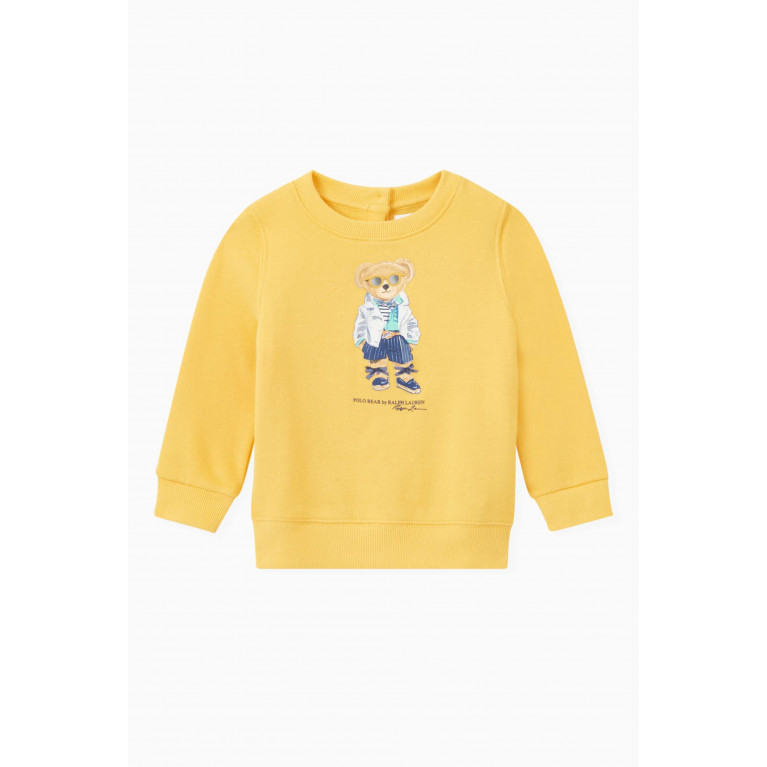 Polo Ralph Lauren - Bear Print Sweatshirt in Cotton-Fleece