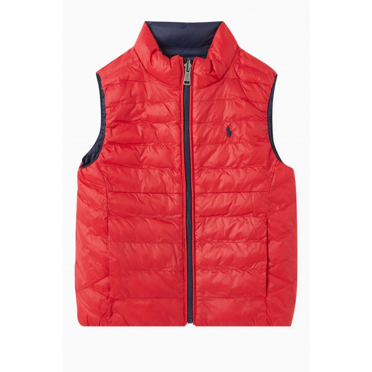 Polo Ralph Lauren - Embroidered Pony Gilet in Recycled Polyester