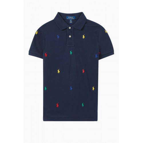 Polo Ralph Lauren - Embroidered-logo Polo Shirt in Cotton