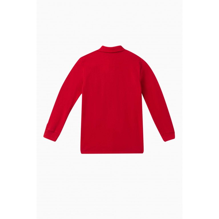 Polo Ralph Lauren - Long-sleeve Polo Shirt in Cotton Knit