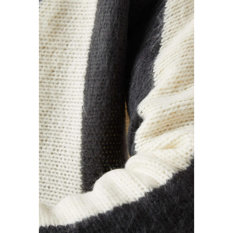 Stussy - Stripe Brushed Cardigan in Acrylic-knit
