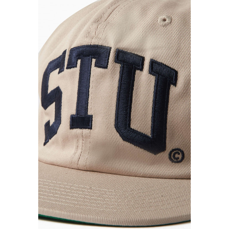 Stussy - Stu Arch Strapback Cap in Cotton-twill