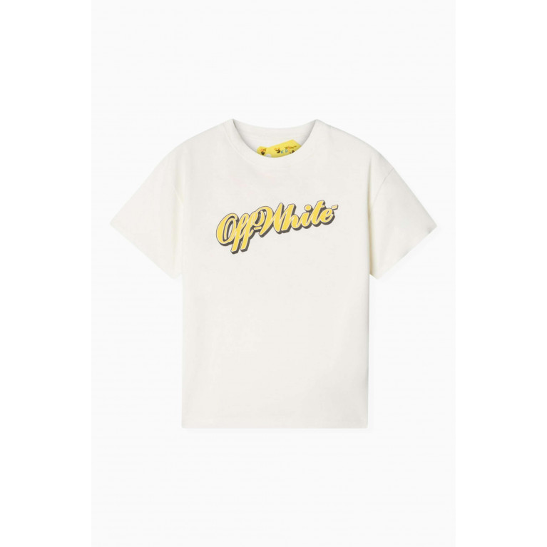 Off-White - Baseball Logo T-shirt in Cotton