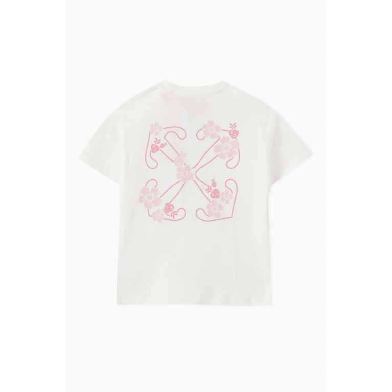 Off-White - Lace Arrow T-Shirt in Cotton