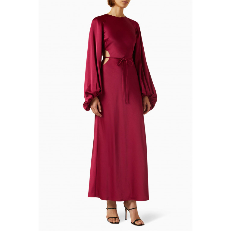 Significant Other - Esme Cut-out Maxi Dress in Viscose-rayon