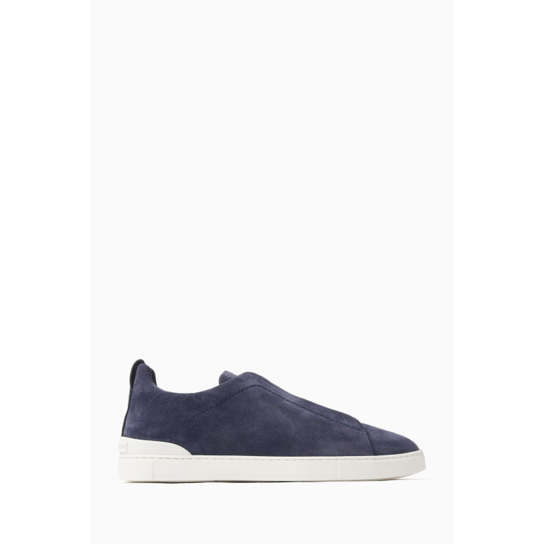 Zegna - Triple Stitch™ Low-top Sneakers in Suede