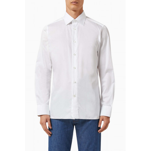 Zegna - Button Down Shirt in Cotton