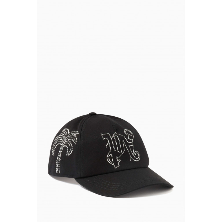 Palm Angels - PA Milano Baseball Cap in COtton