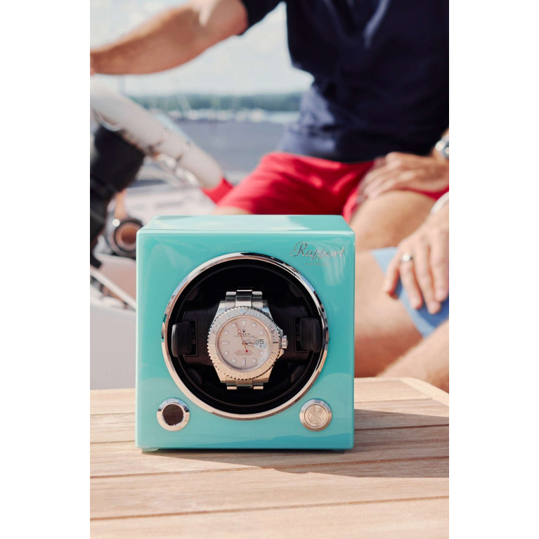 Rapport - Evolution Cube Watch Winder in Wood