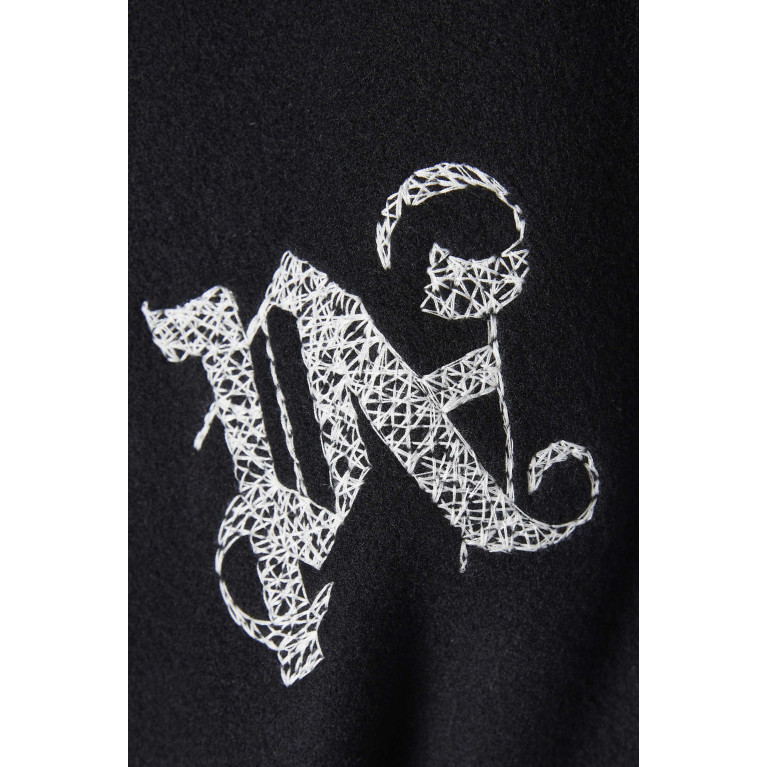 Palm Angels - Monogram Varsity Jacket in Wool-blend