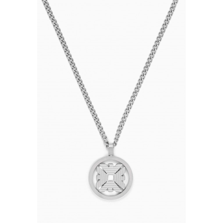 Emporio Armani - Essential Pendant Necklace in Stainless Steel