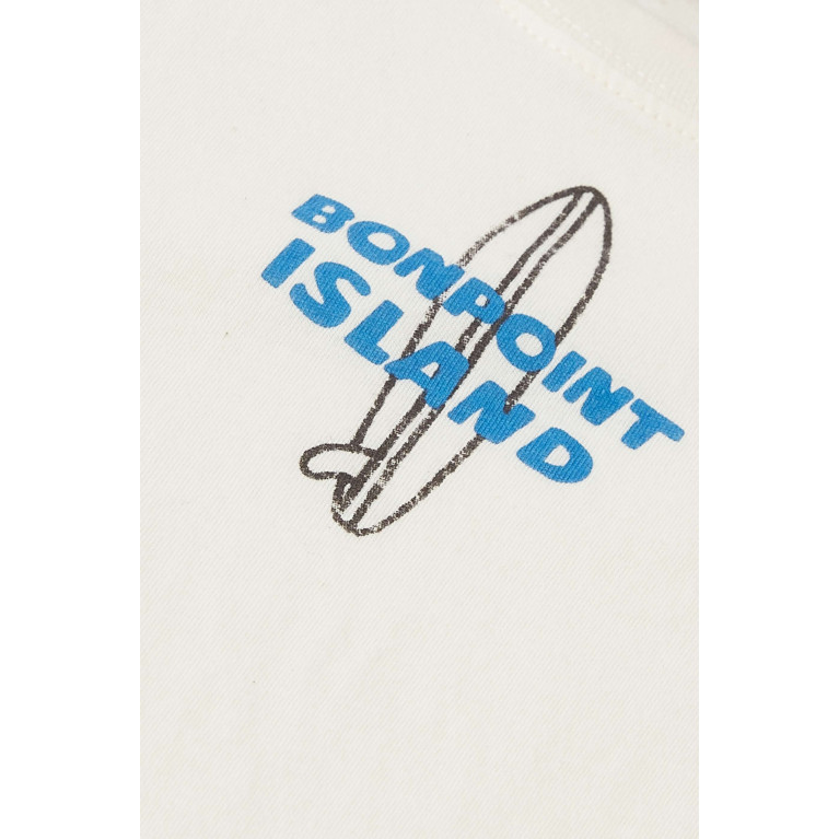 Bonpoint - Tom Surfboard Print T-Shirt in Cotton