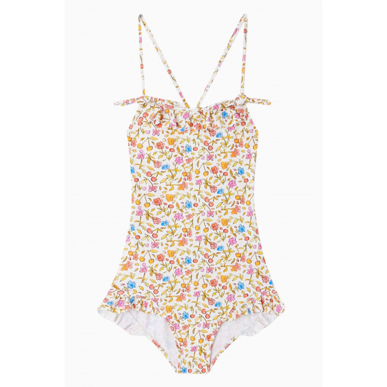 Bonpoint - Abbie Printed Swimsuit in Stretch Recycled Nylon
