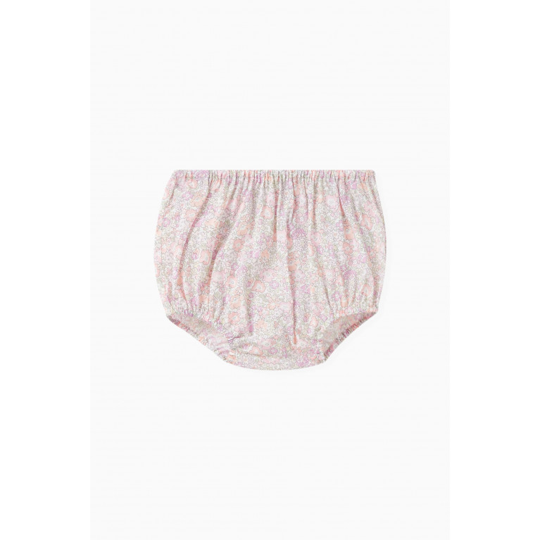 Bonpoint - Floral Print Bloomers in Organic Cotton