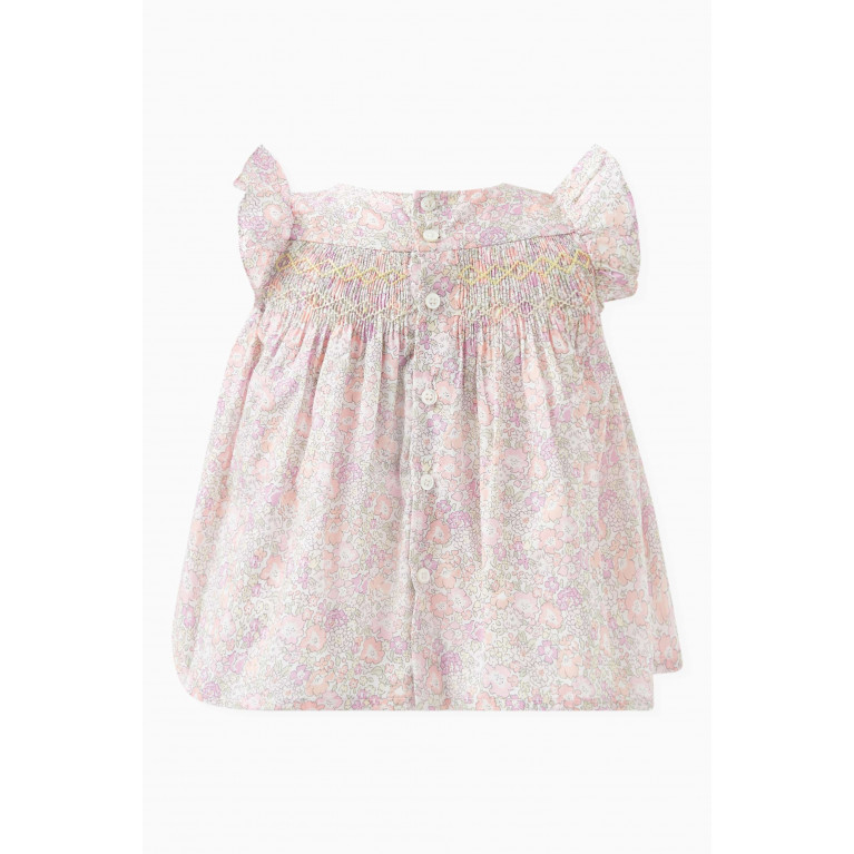 Bonpoint - Floral Print Dress in Organic Cotton