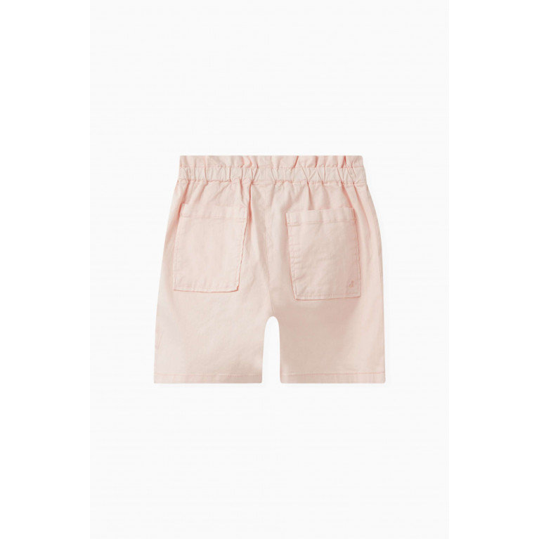 Bonpoint - Paperbag Waist Shorts in Organic Cotton