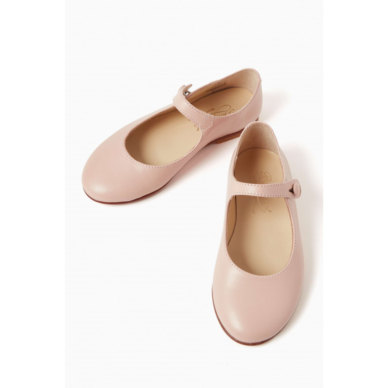 Bonpoint - Ella Ballet Flats in Calf Leather