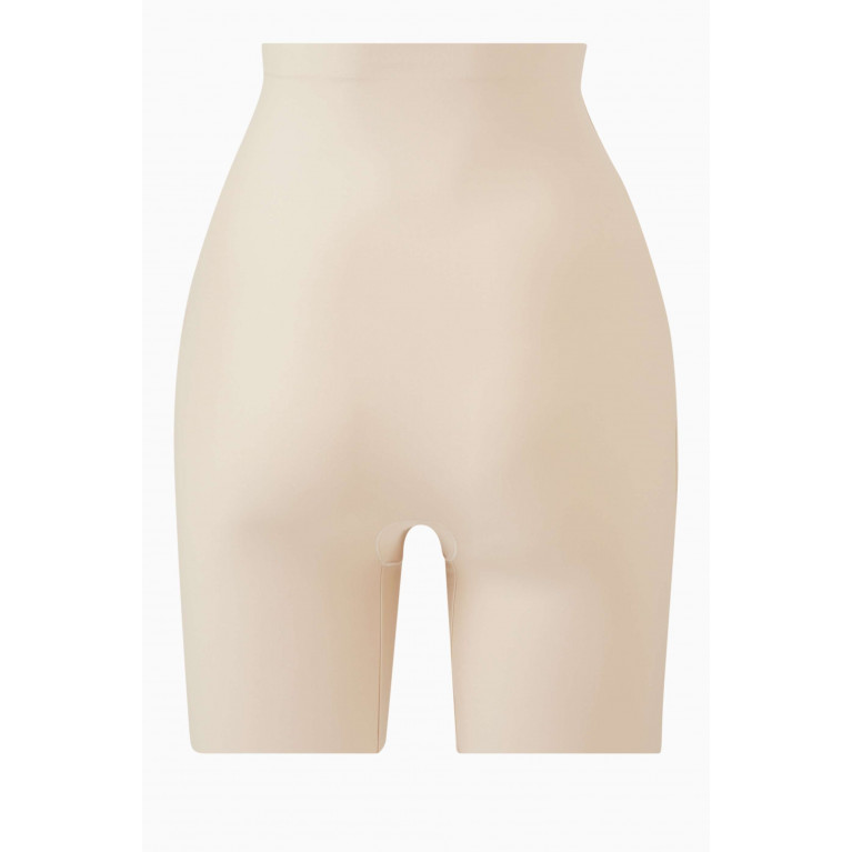 SKIMS - High-Waist Shorts in Stretch Nylon Neutral
