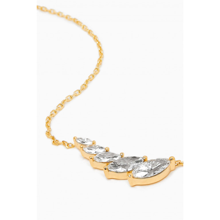 Fergus James - Angel Wing Diamond Pendant Necklace in 18kt Gold