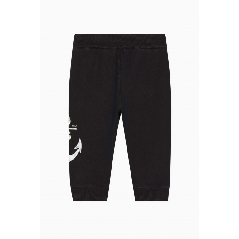 Dolce & Gabbana - DG Anchor-print Sweatpants in Cotton-jersey