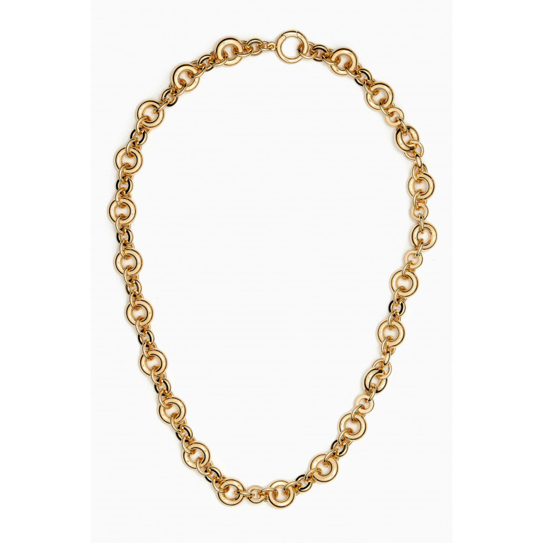 Laura Lombardi - Isola Necklace in 14kt Gold-plated Brass