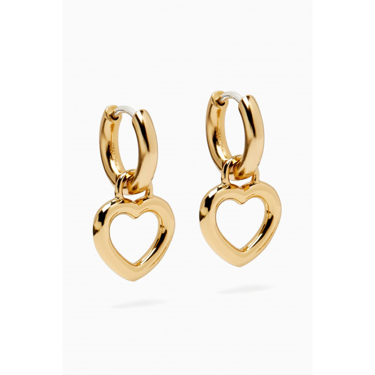 Laura Lombardi - Mini Teresa Earrings in 14kt Gold-plated Brass