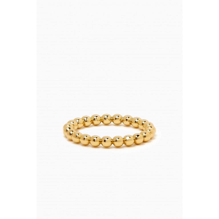 Laura Lombardi - Pallina Ring in 14kt Gold-plated Brass