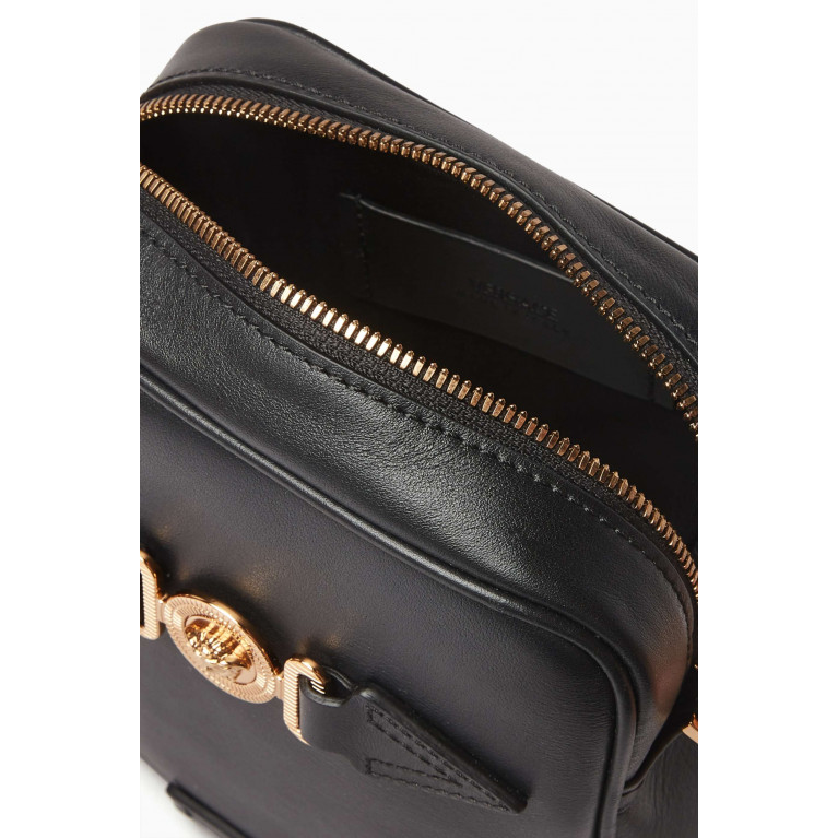 Versace - Biggie Crossbody Bag in Leather