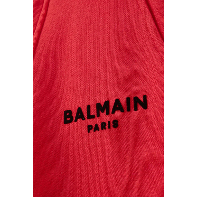 Balmain - Logo Detail Joggers in Cotton