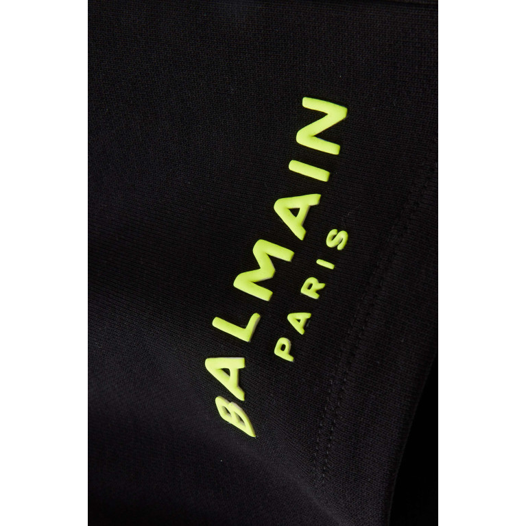 Balmain - Logo-detail Shorts in Cotton