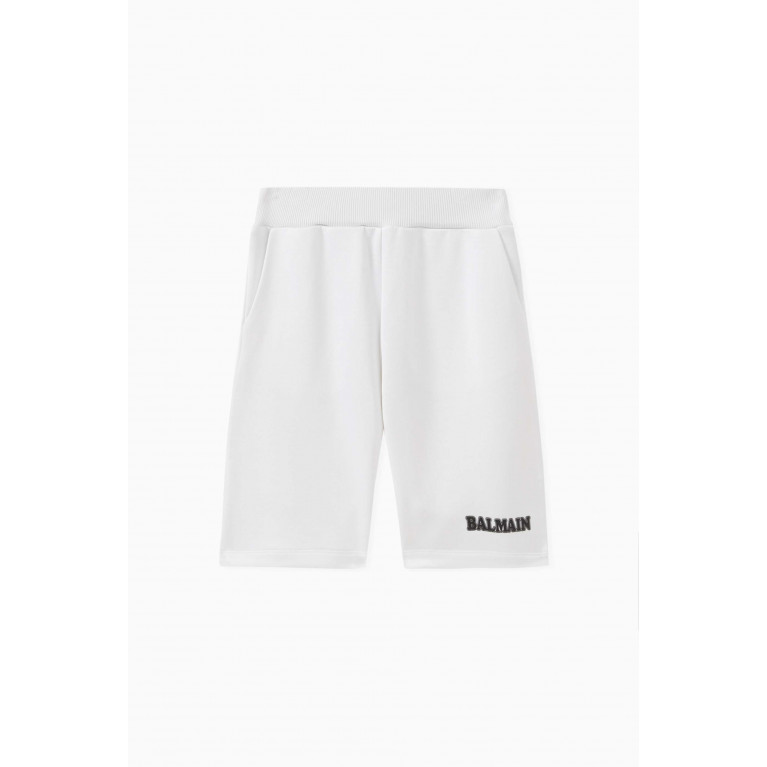Balmain - Logo Shorts in Cotton