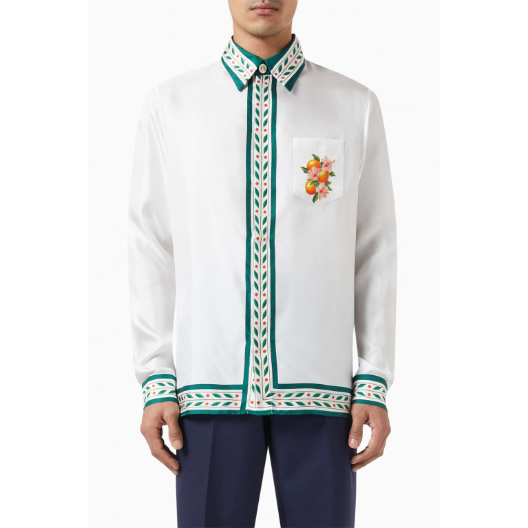 Casablanca - Printed Shirt in Silk