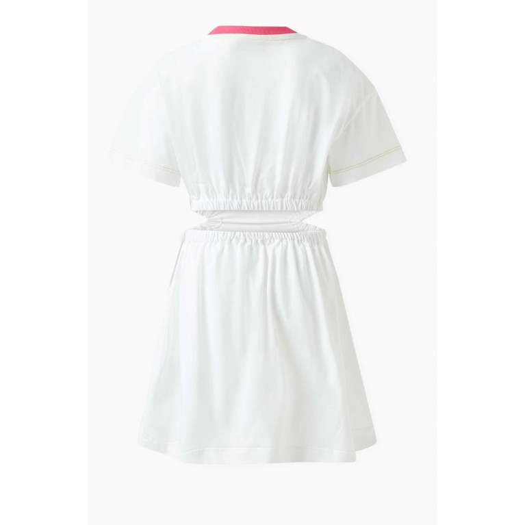 Missoni - Logo Dress in Cotton White