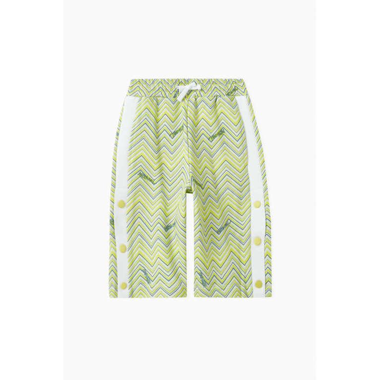 Missoni - Zigzag-pattern Shorts in Cotton Jersey