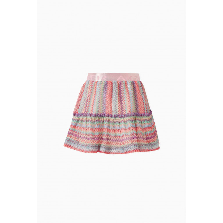 AIGNER - Zig-Zag Skirt in Polyester